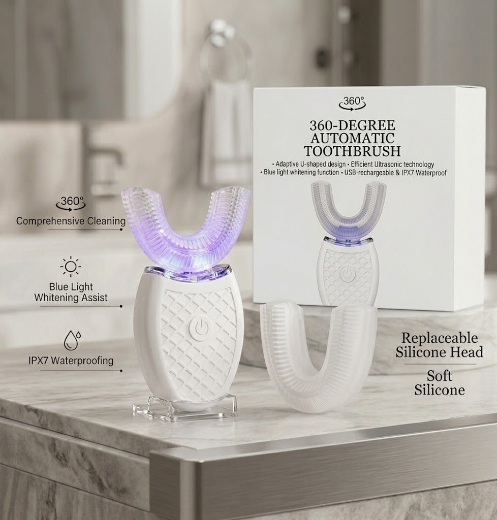 The Ultimate 360° Automatic Toothbrush White